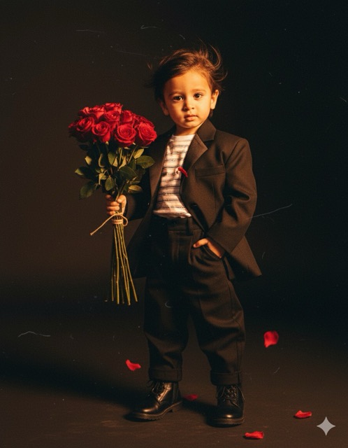 Kids Portraits prompt example