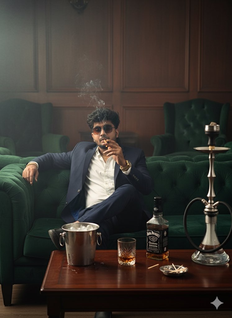 Men Portraits prompt example