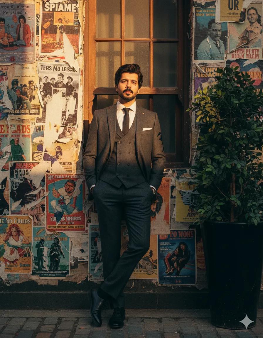 Men Portraits prompt example