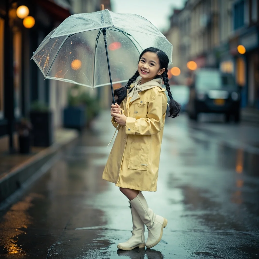 Kids Portraits prompt example